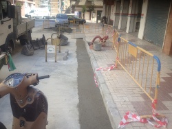 Aparcamientos terminados en hormigón