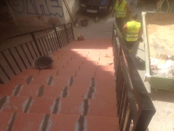 lecheo, soleria, escalera